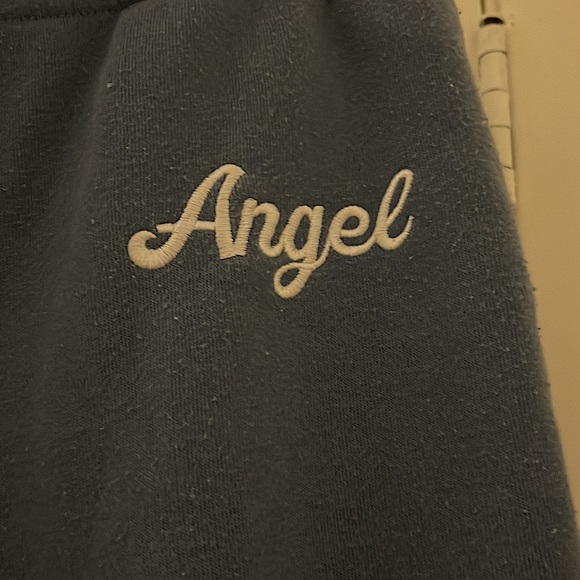 Blue “Angel” Joggers/sweats. - Picture 2 of 4